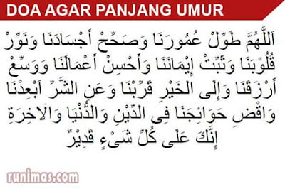 doa agar panjang umur